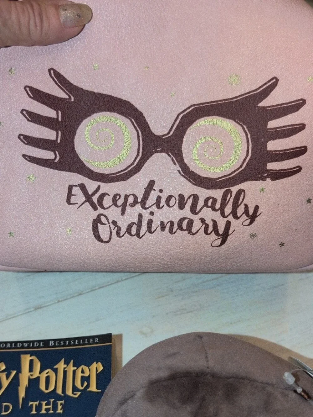Harry Potter Bundle -  Cosmetic Bag , Socks, Book, Plush, Bottle, Pouches